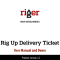 RigER Demo: Rig Out Delivery Ticket and Final Rental Invoice